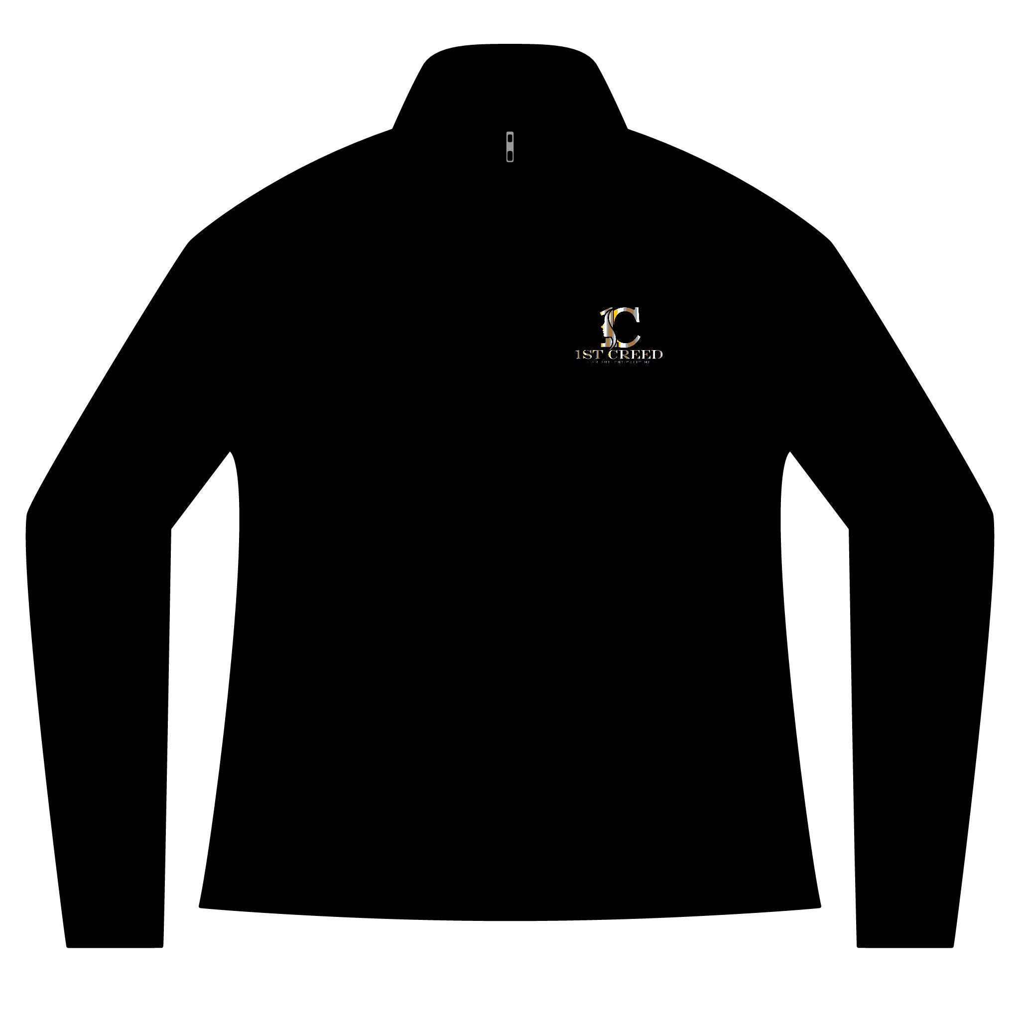 Ladies Sport-Wick Stretch Pullover for Active Women, Fitness Apparel, Personalized Exercise Clothing, Athletic Quarter-Zip, Gift for Her